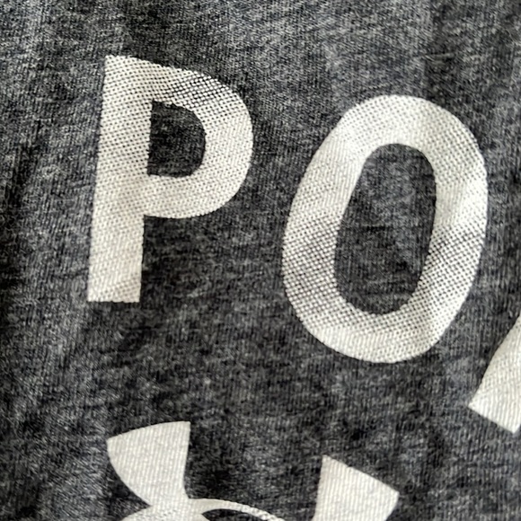 Under Armour Dark Gray Women’s Tank with “On Point” Graphic on Front - Picture 3 of 8